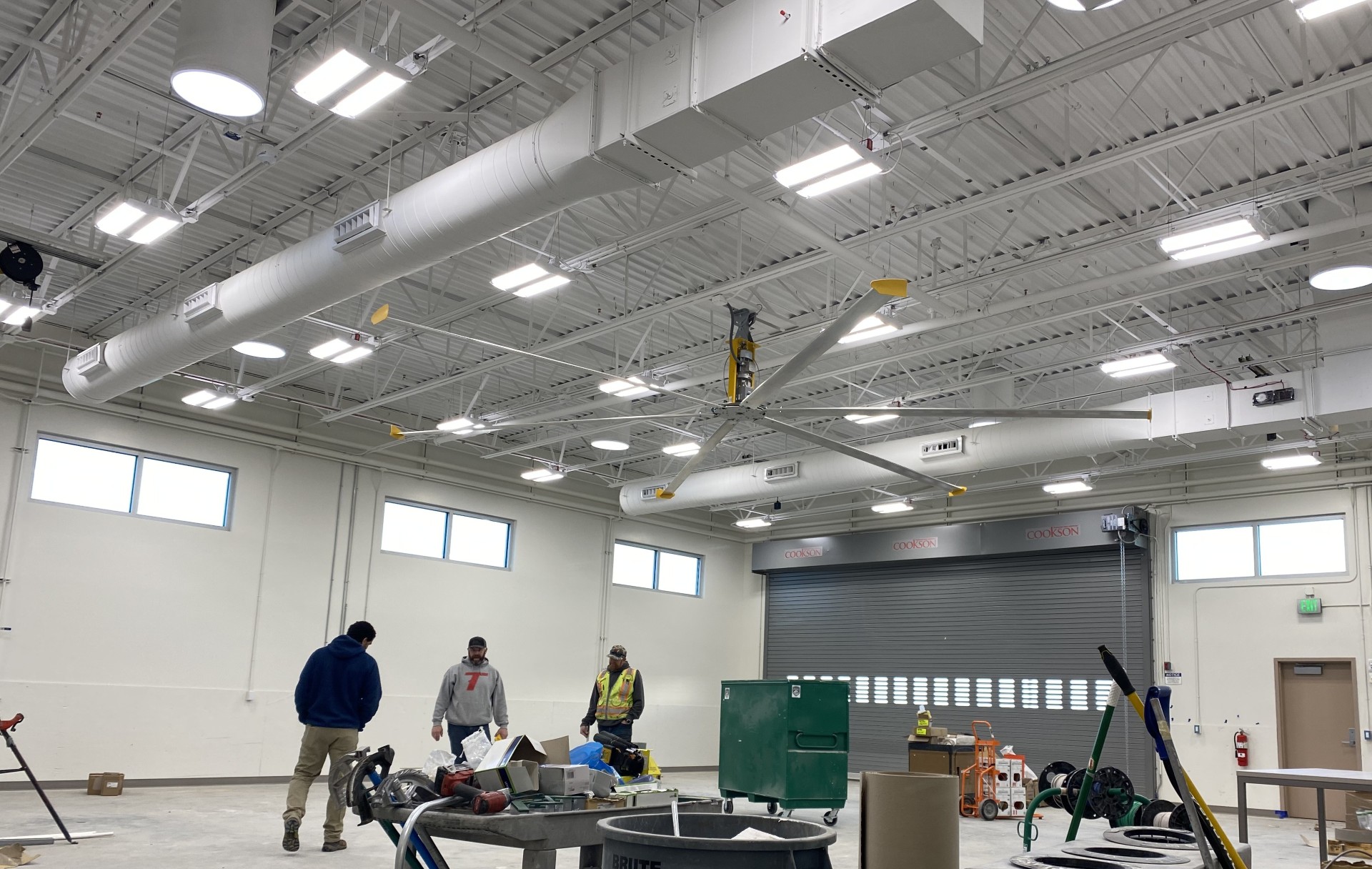 KWR team conducting a mechanical systems walkthrough